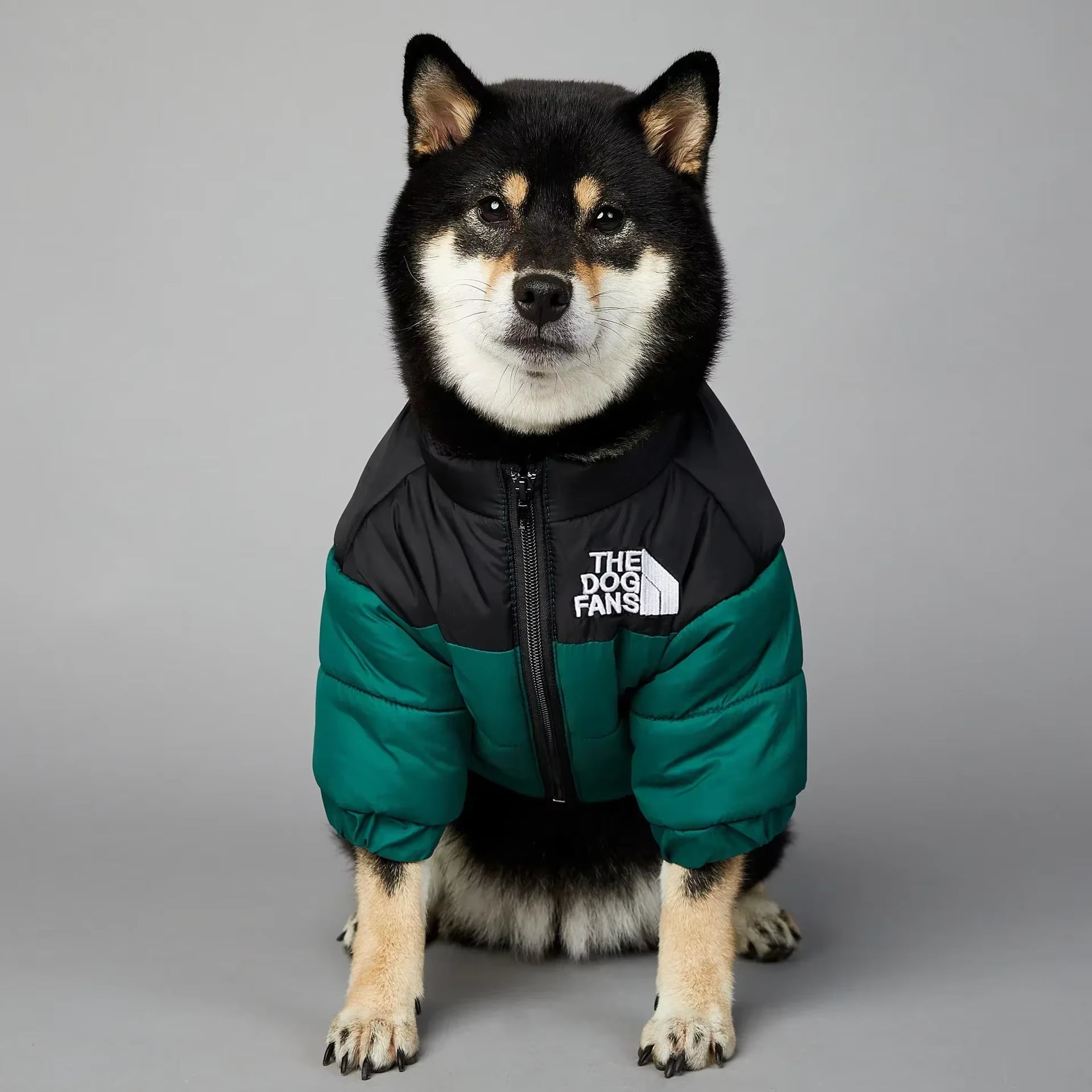 Puppy Coat Dog down Jacket the Dog Fans Winter Pet Clothes for Small Medium Dogs Warm Thick Dog Vest French Bulldog Dropshipping