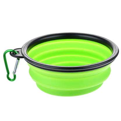 Pet Dog Bowl Collapsible Dog Water Bottle Portable Dogs Food Container Puppy Feeder Outdoor Travel Camping Dog Accessories