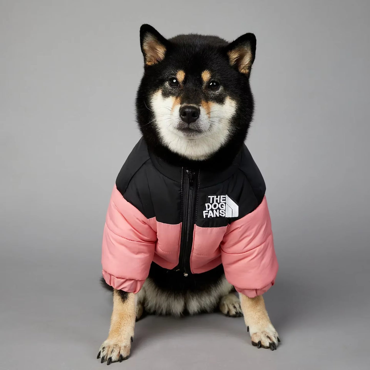 Puppy Coat Dog down Jacket the Dog Fans Winter Pet Clothes for Small Medium Dogs Warm Thick Dog Vest French Bulldog Dropshipping