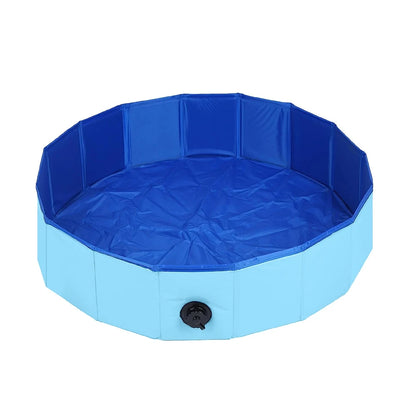 🐶💦 Faltbarer Hunde-Pool mit Ablassventil – Tragbare Haustier-Badewanne für drinnen & draußen 🌞