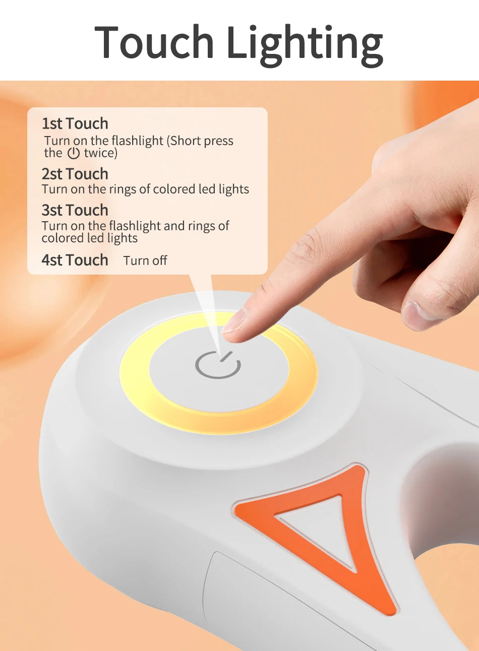 🌟 Automatische LED Hundeleine – Leuchtend, Stylisch & Flexibel für Spaziergänge & Abenteuer 🐶💡