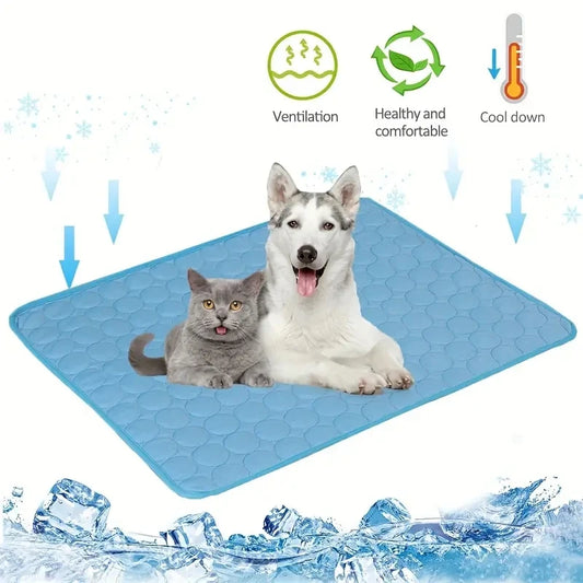 🐶❄️ Kühlmatte für Hunde – Selbstkühlende Cooling-Matte für heiße Sommertage