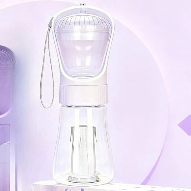 🐾 3-in-1 Trinkflasche für unterwegs – Alles, was dein Liebling braucht! 🐶💧