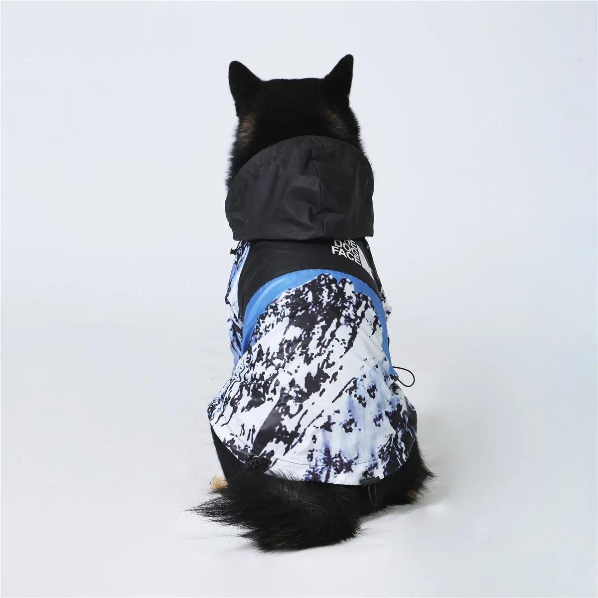 🌧️ North Dog Face Wasserdichter & Winddichter Hundemantel – Reflektierend, Perfekt für Große Hunde & Kaltes Wetter 🐶❄️