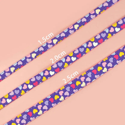 🐶🎀 Niedliches Haustier-Halsband für kleine & mittelgroße Hunde – Doppelseitig bedruckt für Hunde ✨