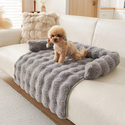 🐾 Kuschelige Haustier-Auflage – Weich, Warm &amp; Perfekt fürs Sofa 🐶🐱