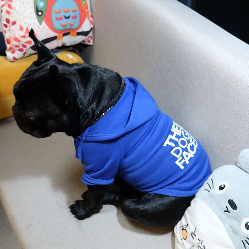 🐶💛 Bequemes süßes Polyester-Haustier-Shirt – Verschiedene Größen erhältlich 💙