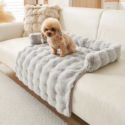 🐾 Kuschelige Haustier-Auflage – Weich, Warm &amp; Perfekt fürs Sofa 🐶🐱