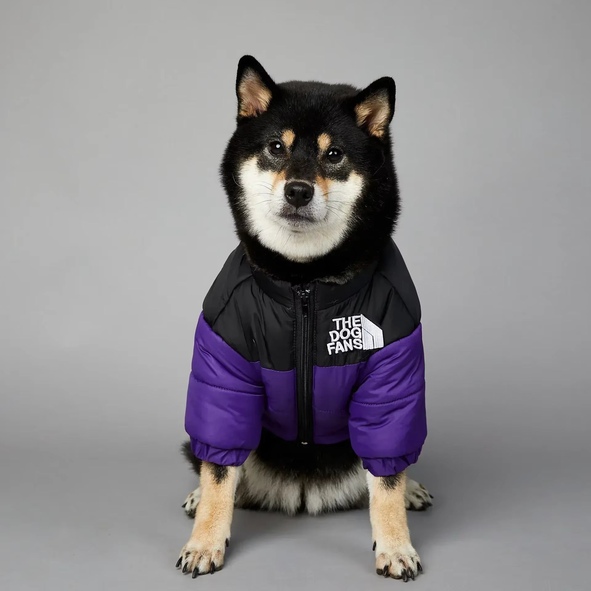 Puppy Coat Dog down Jacket the Dog Fans Winter Pet Clothes for Small Medium Dogs Warm Thick Dog Vest French Bulldog Dropshipping